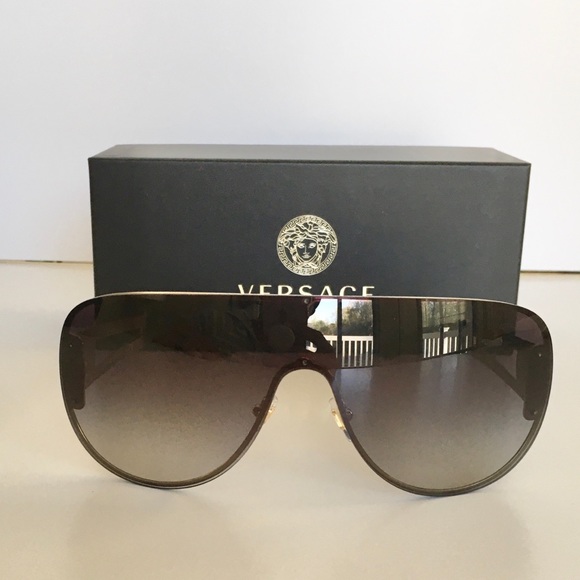 Versace Accessories - Versace Shield Sunglasses